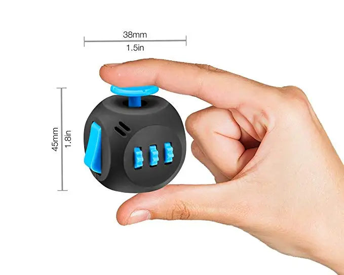 SixSide – Fidget Cube Toy for Focus & Stress Relief - Titanfidget