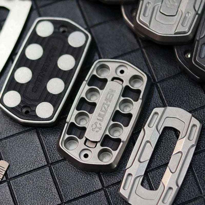 Magnetic Push Slider Pushing Card Plate