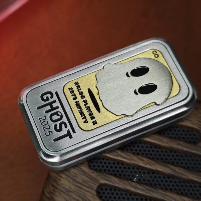 Three-layer Mechanical Ghost Extra Long Paragraph Dense Haptic Direct Push Cards Fidget Slider Crisp Sound Decompression EDC Toy