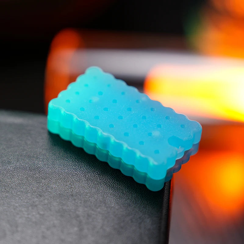 Three Track Mechanical Biscuit Dingding Push Slider EDC Stress Relief Toy Fidget Slider