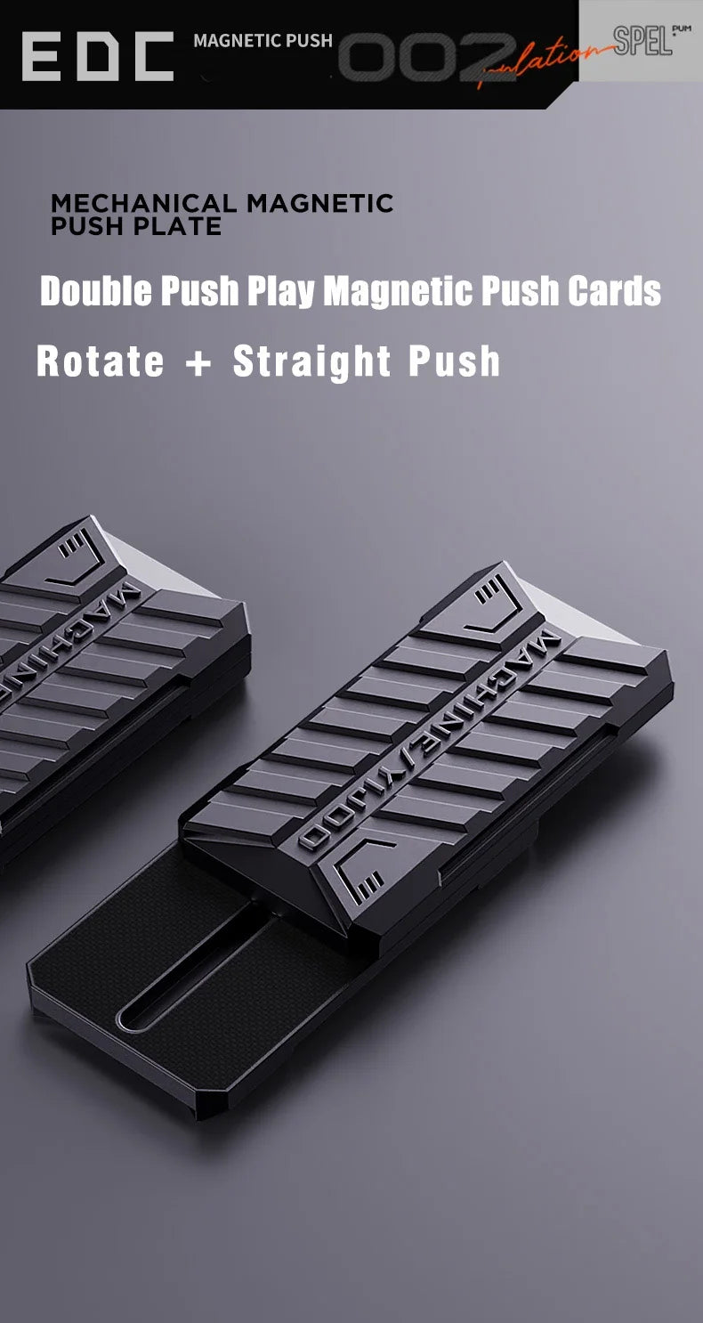 StoneEdge Fidget Slider – Two-Track Magnetic - Titanfidget