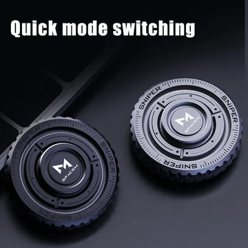3in1 EDC Metal Pushing Card Hand Spinner Coin – Creative Anti-Stress Fidget Toy - Titanfidget