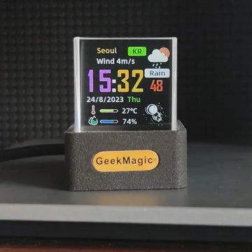GeekMagic HelloCubic-lite – Futuristic Desktop EDC Prism