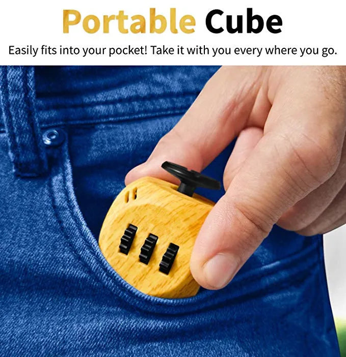 SixSide – Fidget Cube Toy for Focus & Stress Relief - Titanfidget