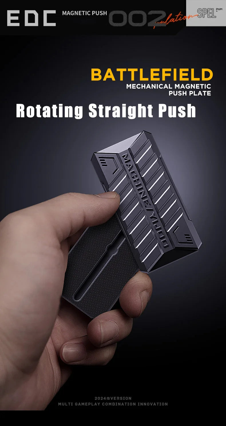 StoneEdge Fidget Slider – Two-Track Magnetic - Titanfidget