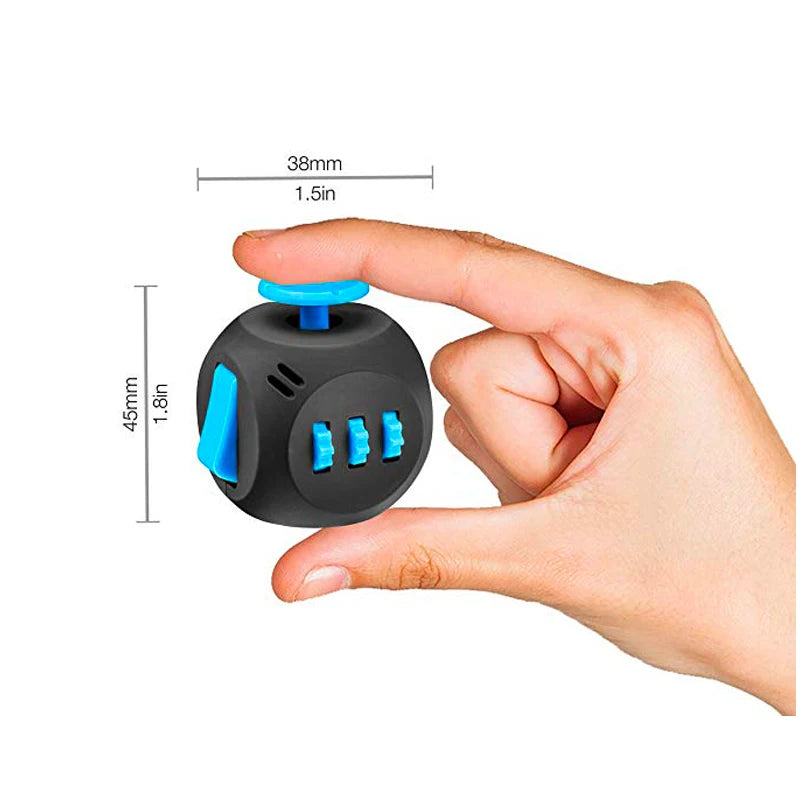 SixSide – Fidget Cube Toy for Focus & Stress Relief - Titanfidget