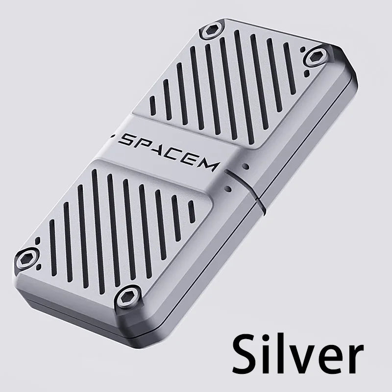 Machinery Magnetic Slider Push Fidget Toy Decompression Metal EDC Haptic Coin Fidget Spinner For Adults Stress Relief Gifts - Titanfidget