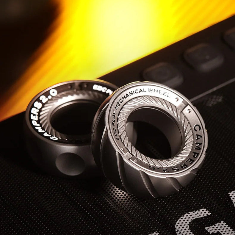 ClickCore Ring – Magnetic Ratchet Fidget Ring - Titanfidget