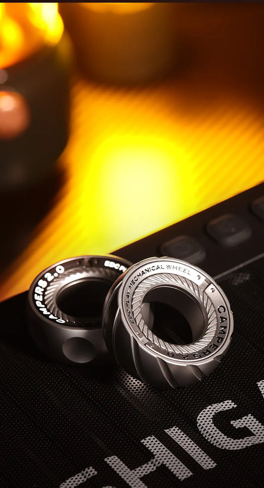 ClickCore Ring – Magnetic Ratchet Fidget Ring - Titanfidget