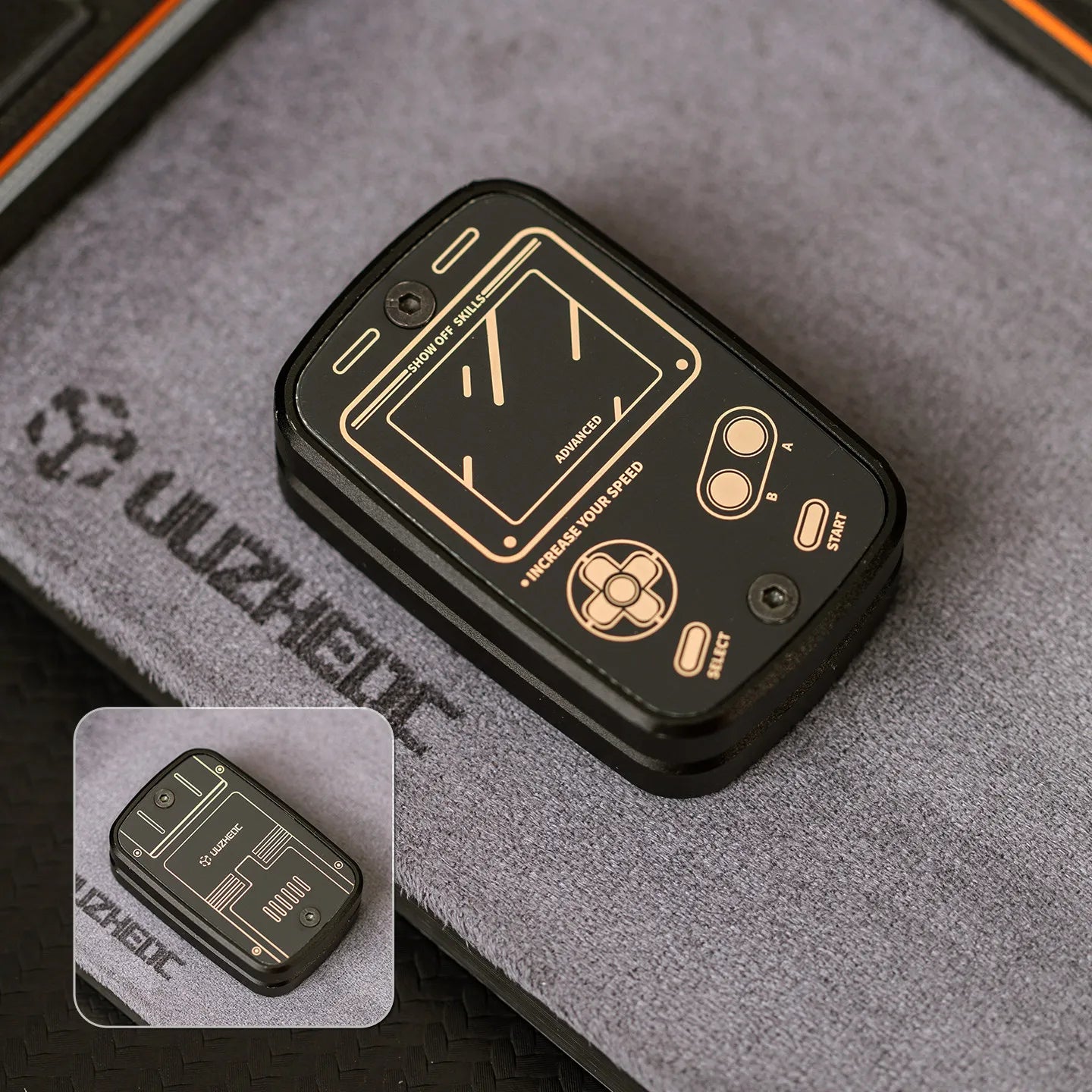 JUZHEDC Advanced Unlimited Push Slider Aluminum Beginner-Friendly Practice EDC Fidget Toy Stress Relief & Gift - Titanfidget