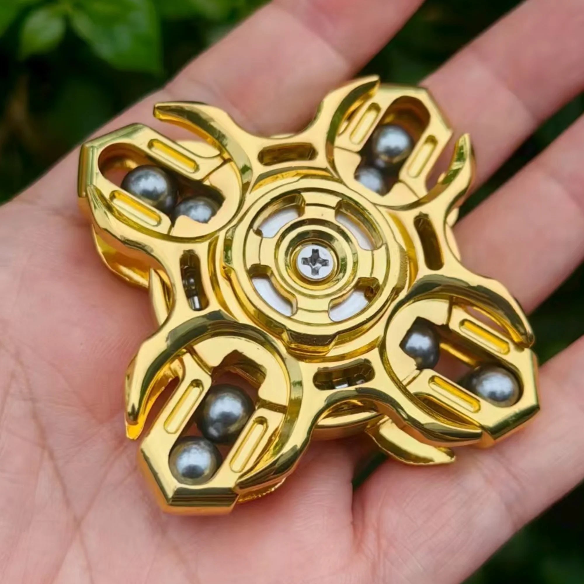 Magnetic Metal EDC Fidget Sliders Stress Relief Toys for Adults Portable Anti-Stress Fidget Toys Metal - Titanfidget