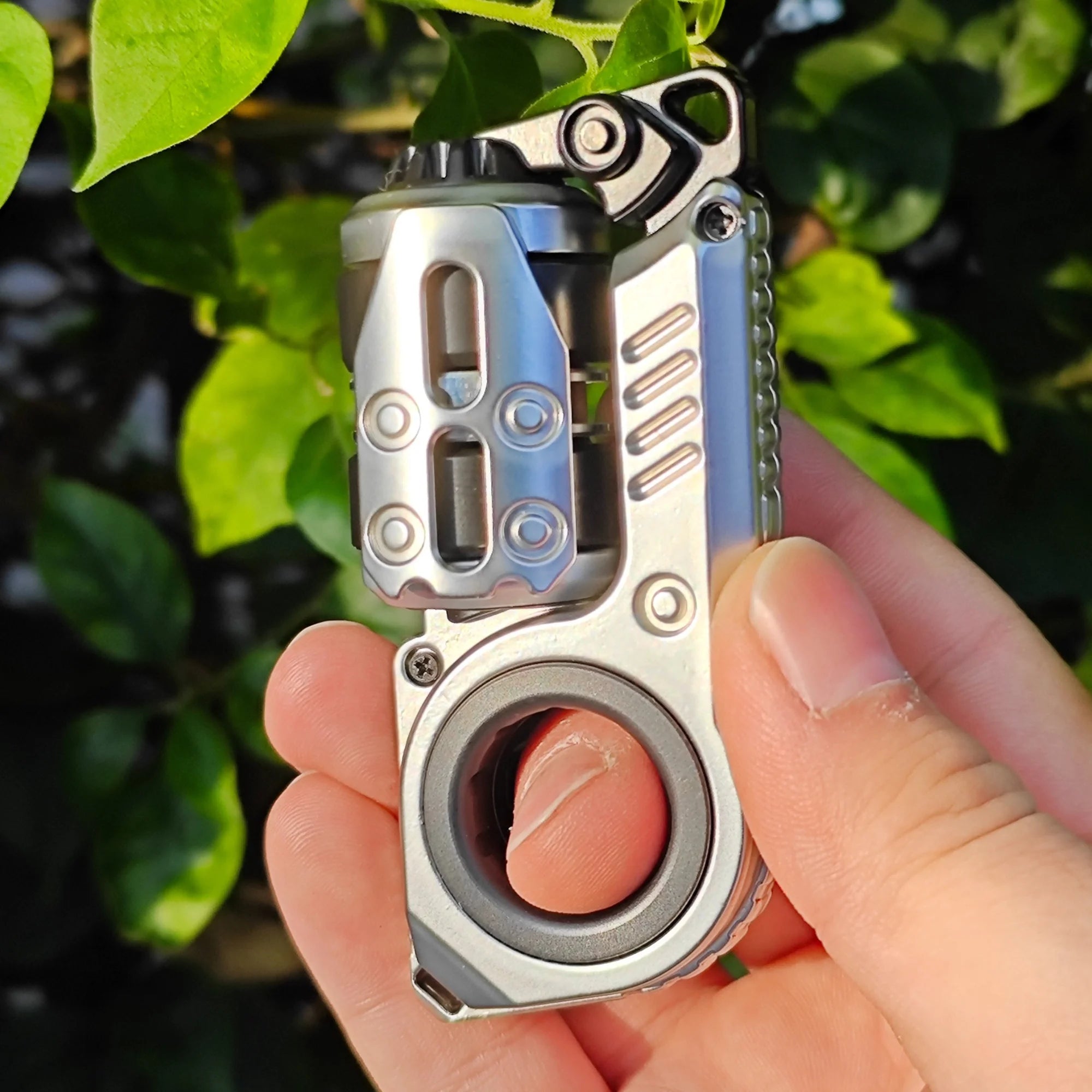 CyberCore Tuning Fork EDC Fidget Slider | TitanFidget - Titanfidget