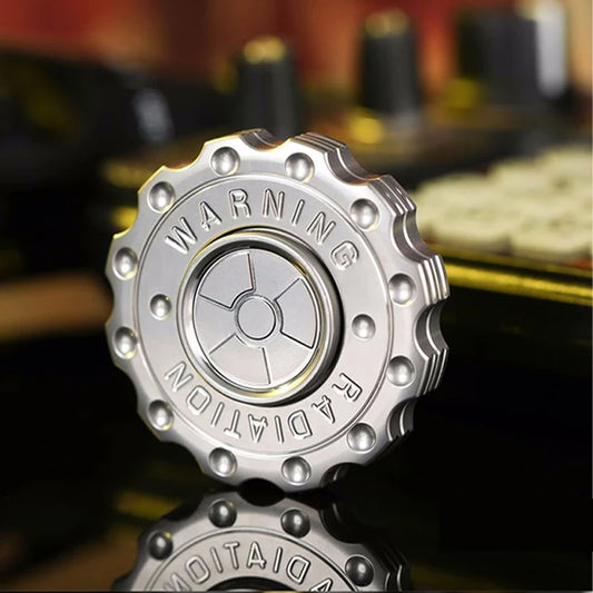 Radiation Warning Fidget Spinner - Titanfidget