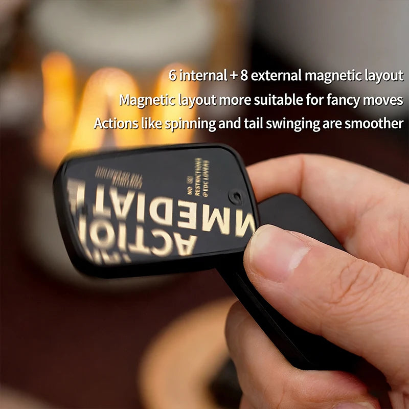 JUZHEDC Advanced Unlimited Push Slider Aluminum Beginner-Friendly Practice EDC Fidget Toy Stress Relief & Gift - Titanfidget
