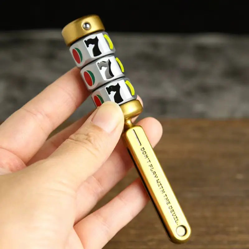 Grand Slam zinc alloy slot fidget spinner and lever toy – view 1