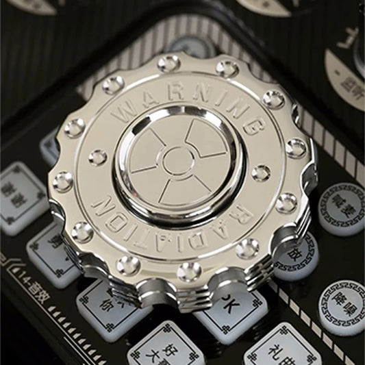 Radiation Warning Fidget Spinner - Titanfidget