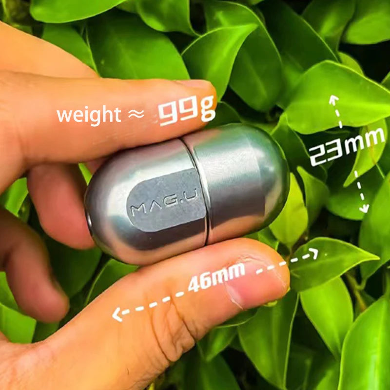 Magnetic Levitation Fidget Spinner – 99g Metal EDC Capsule Spinner - Titanfidget