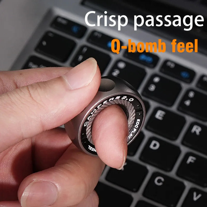 ClickCore Ring – Magnetic Ratchet Fidget Ring - Titanfidget