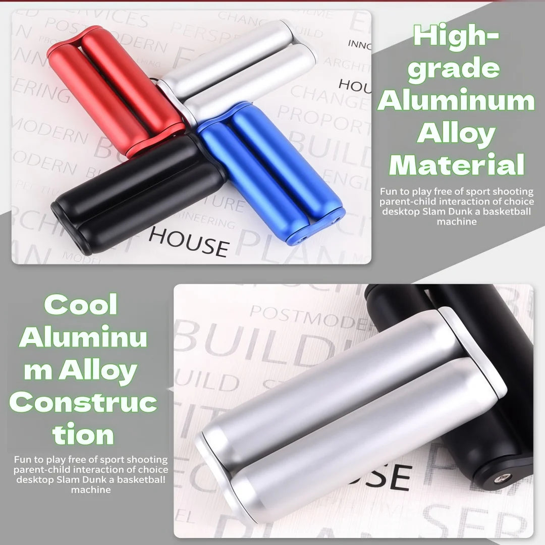 Premium Aluminum Alloy Stress Relief Roller | Portable Hand Massager | Finger Relaxation Fidget Toy for Office Home Travel Gifts - Titanfidget
