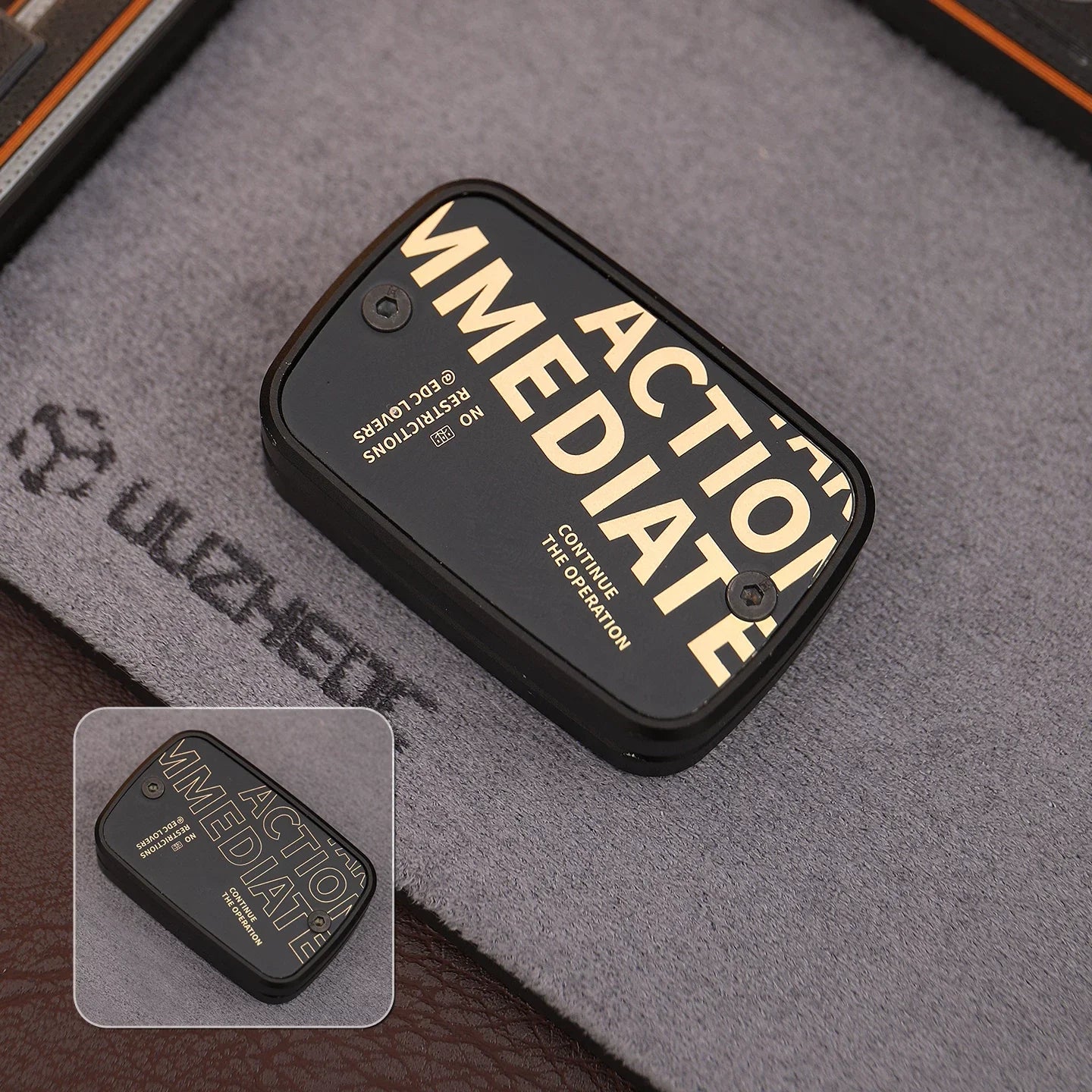 JUZHEDC Advanced Unlimited Push Slider Aluminum Beginner-Friendly Practice EDC Fidget Toy Stress Relief & Gift - Titanfidget