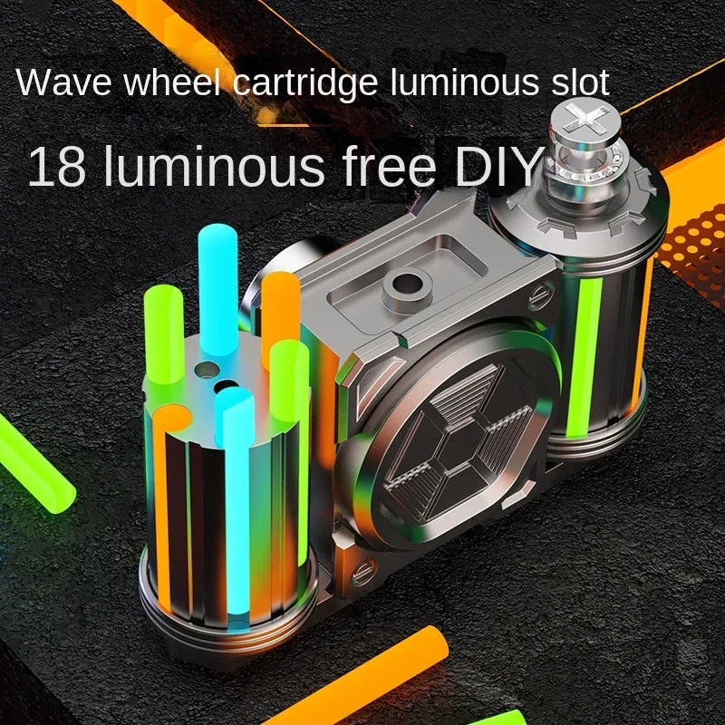 EDC Best Luminous Fidget Spinner Relieve Stress Relief Toy Antistresse Decompression Hand Metal Alloy Roller Children's Adults - Titanfidget