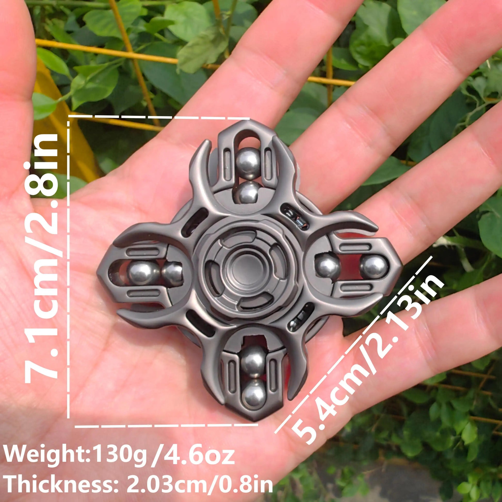 Magnetic Metal EDC Fidget Sliders Stress Relief Toys for Adults Portable Anti-Stress Fidget Toys Metal - Titanfidget