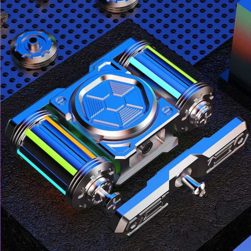 EDC Best Luminous Fidget Spinner Relieve Stress Relief Toy Antistresse Decompression Hand Metal Alloy Roller Children's Adults - Titanfidget