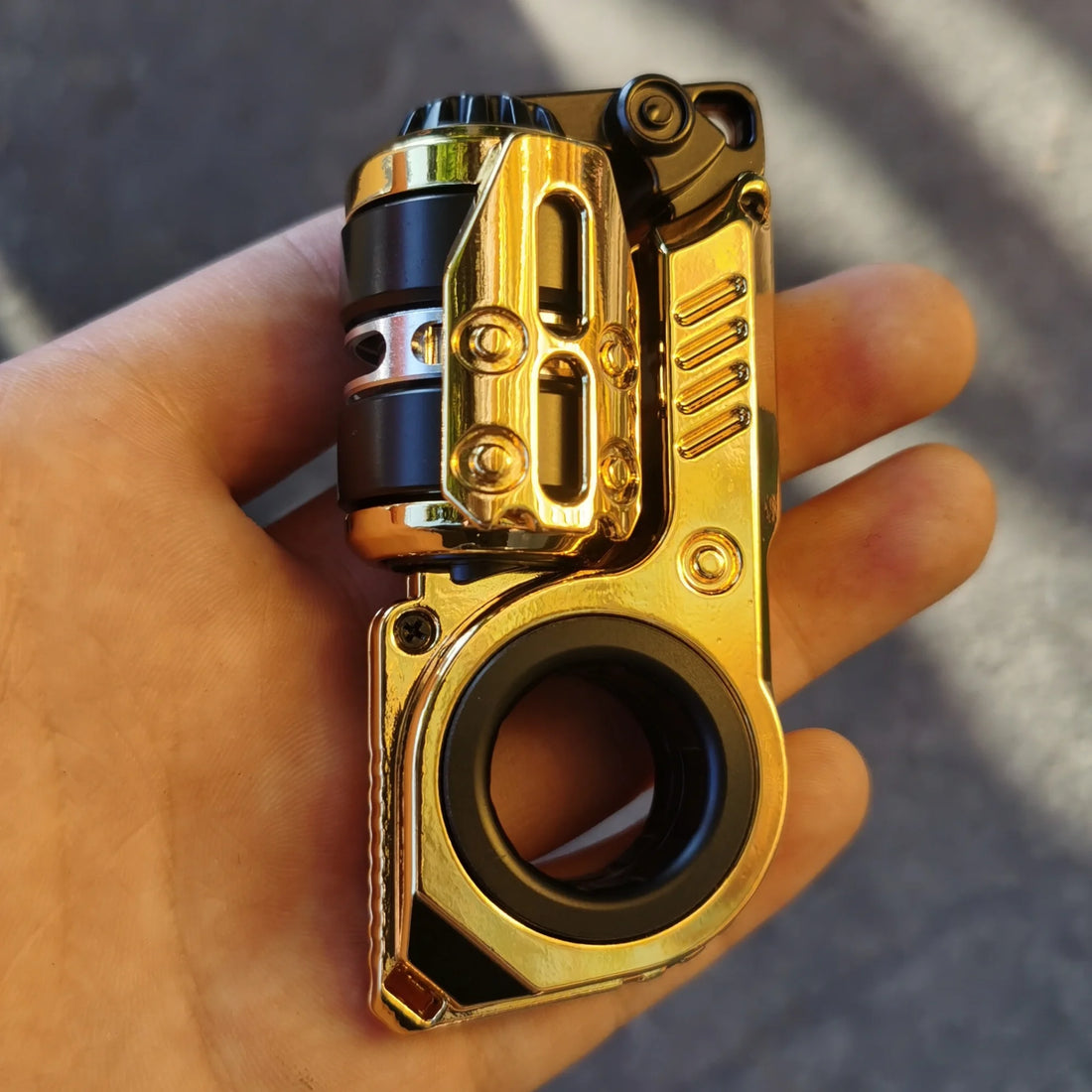 CyberCore Tuning Fork EDC Fidget Slider | TitanFidget - Titanfidget