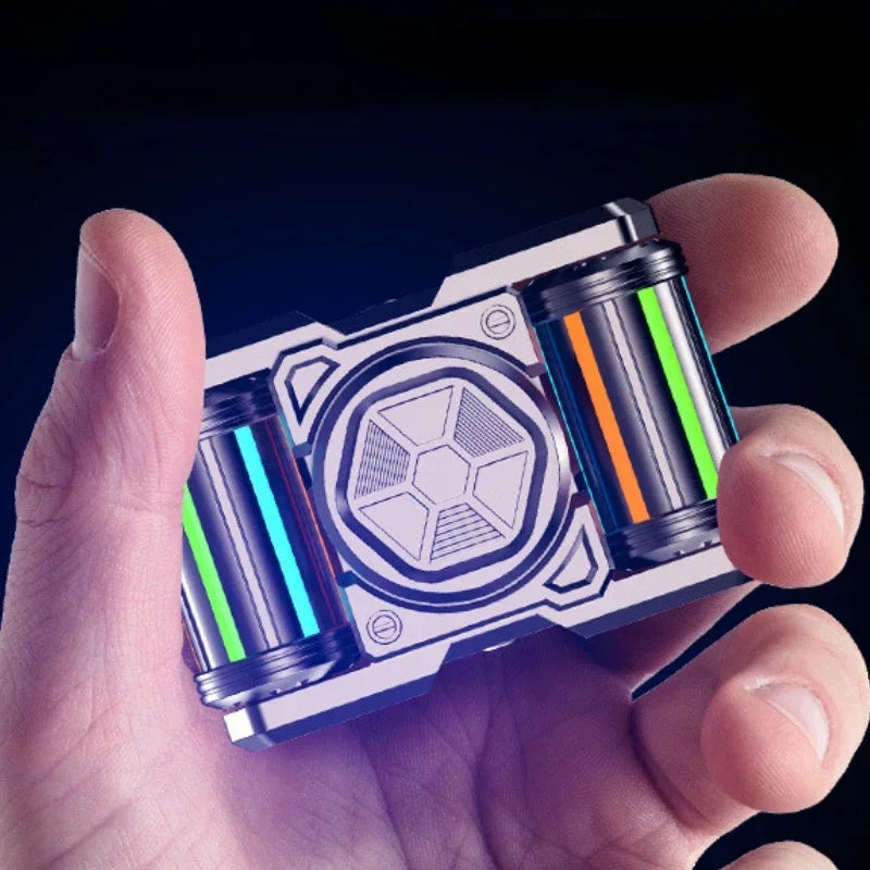EDC Best Luminous Fidget Spinner Relieve Stress Relief Toy Antistresse Decompression Hand Metal Alloy Roller Children's Adults - Titanfidget