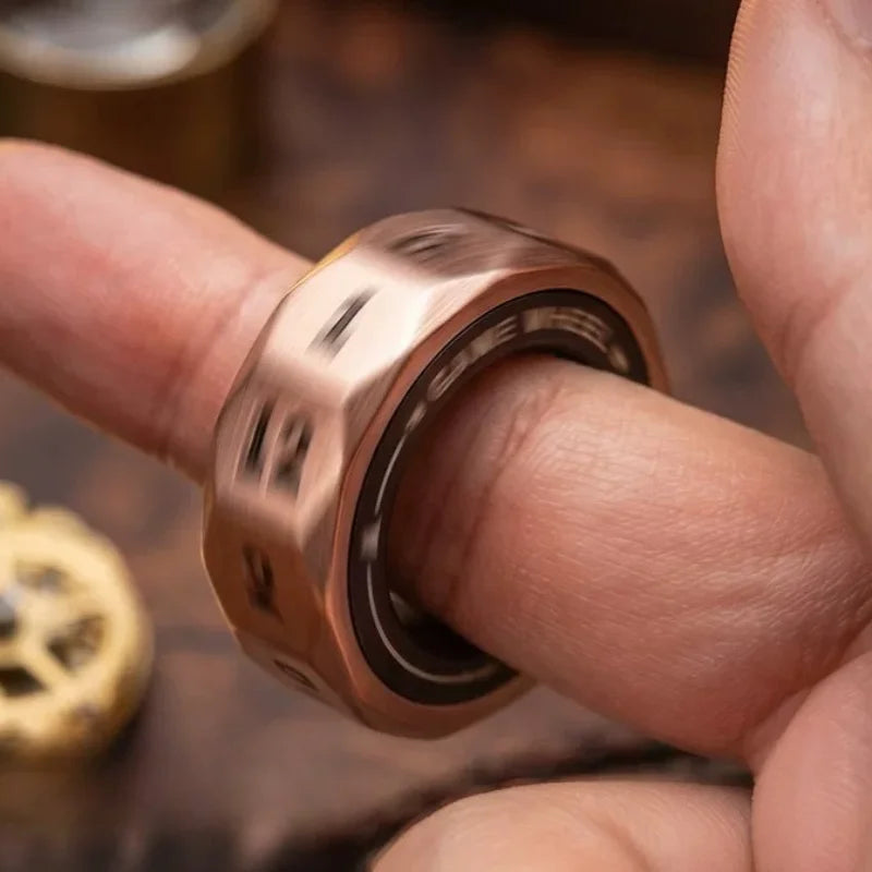 JQBRO Army 33mm ratchet ring decision wheel fidget – view 4