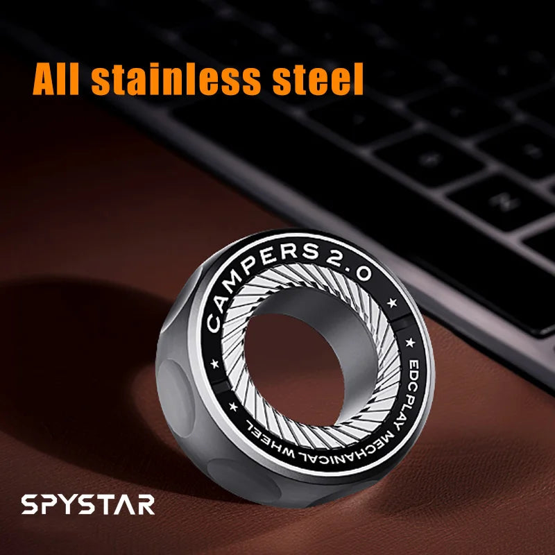 ClickCore Ring – Magnetic Ratchet Fidget Ring - Titanfidget