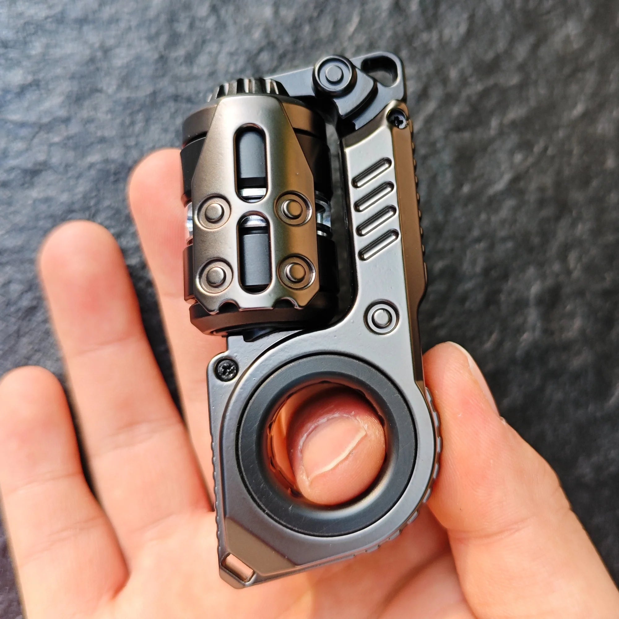 CyberCore Tuning Fork EDC Fidget Slider | TitanFidget - Titanfidget