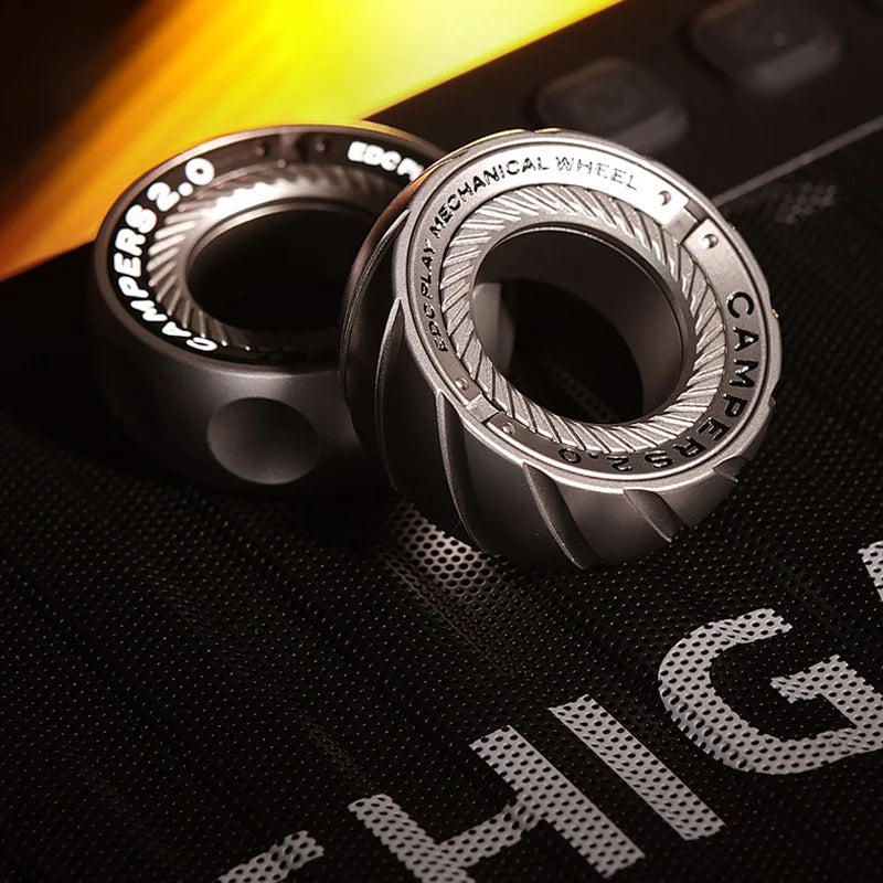 ClickCore Ring – Magnetic Ratchet Fidget Ring - Titanfidget