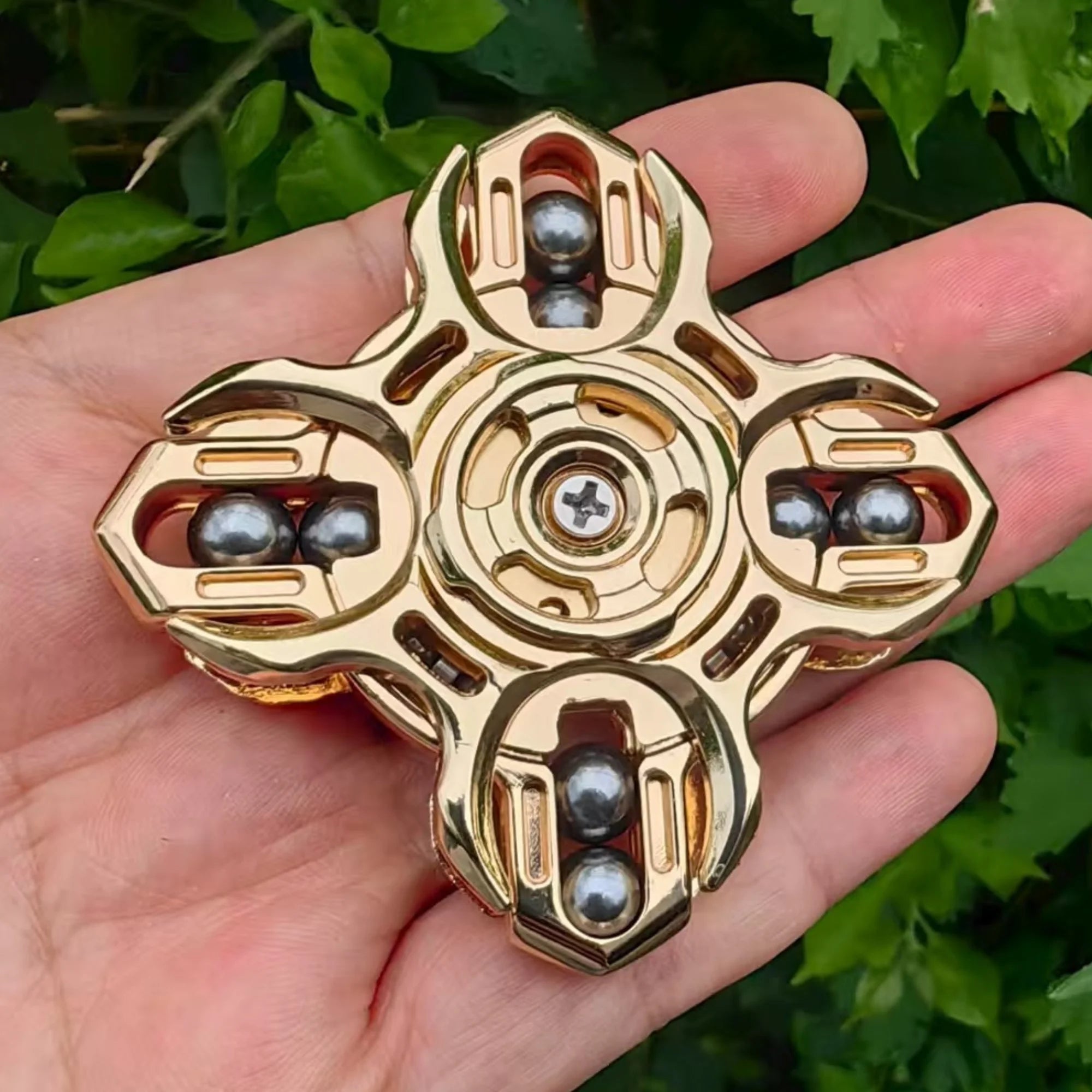 Magnetic Metal EDC Fidget Sliders Stress Relief Toys for Adults Portable Anti-Stress Fidget Toys Metal - Titanfidget