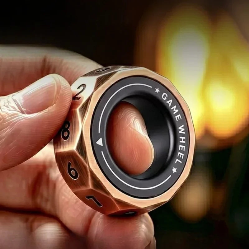 JQBRO Army 33mm ratchet ring decision wheel fidget – view 2