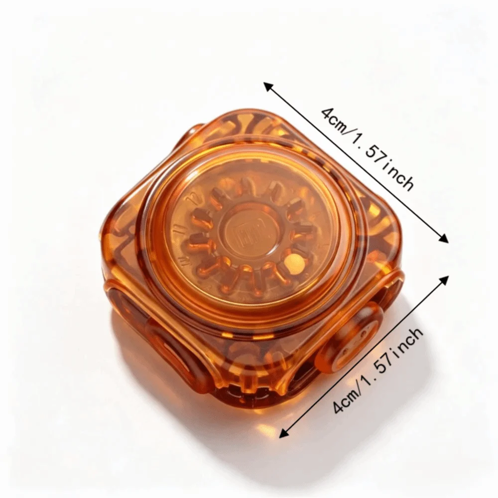 Glow Roller 40mm magnetic fidget slider and EDC clicker – view 6