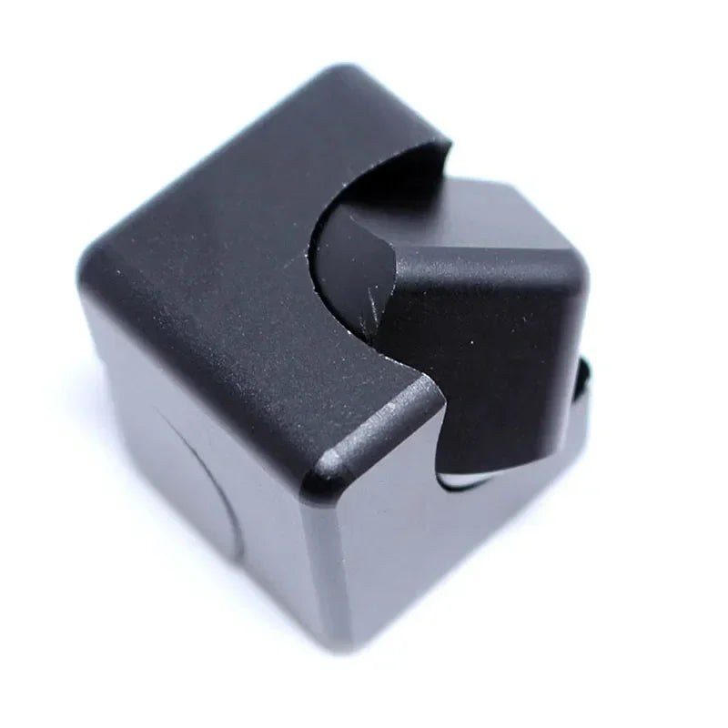 Square Magic Dice Metal Rotate Cube Fidget Spinner Antistress EDC Fingertip Toys Hand Spinning Learning Vent Desktop Game Gifts - Titanfidget