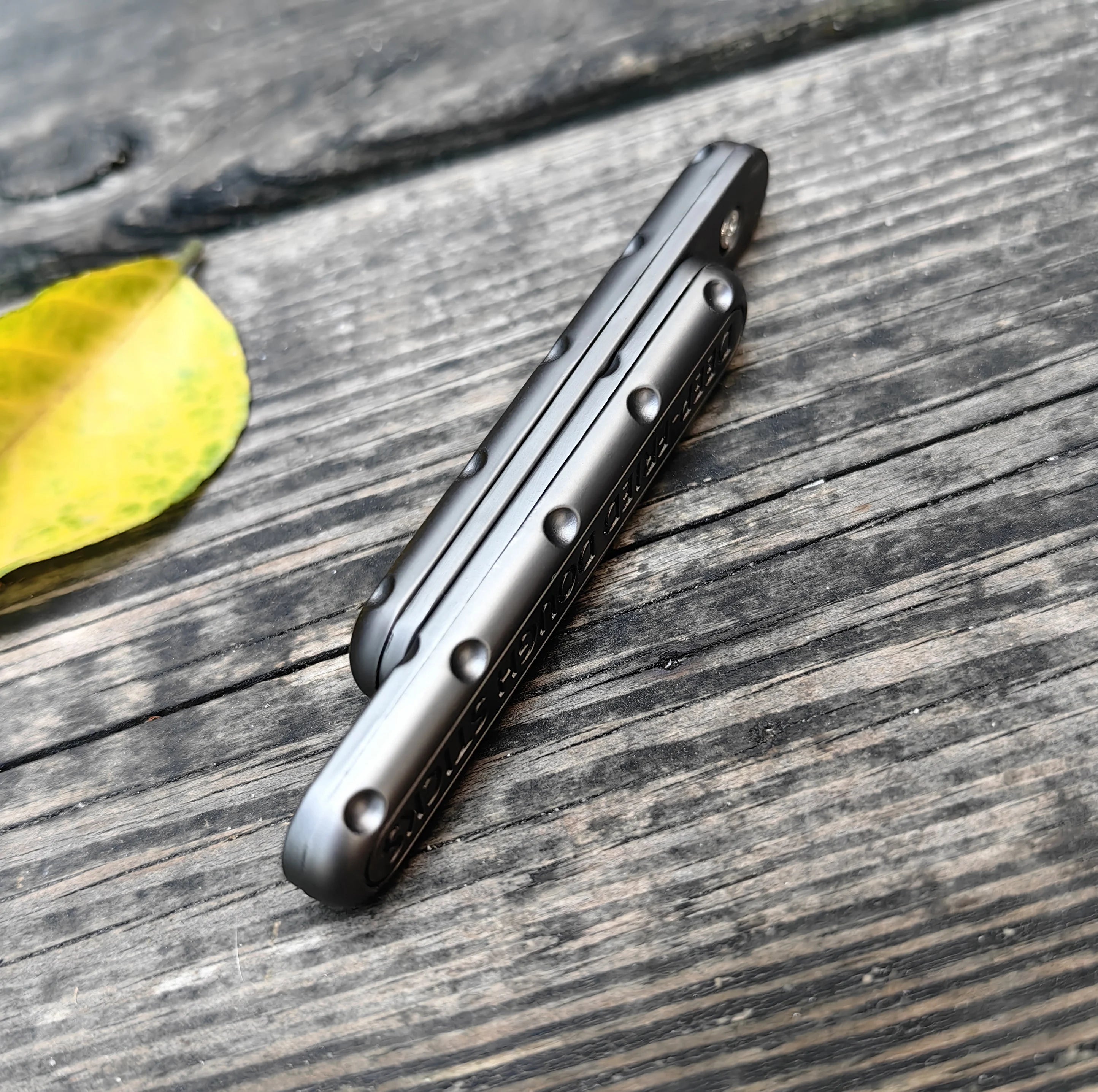 EDC Fidget Sliders – Metal Push Pull Rotation Fidget Toy for Stress Relief - Titanfidget