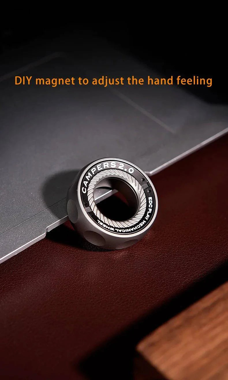 ClickCore Ring – Magnetic Ratchet Fidget Ring