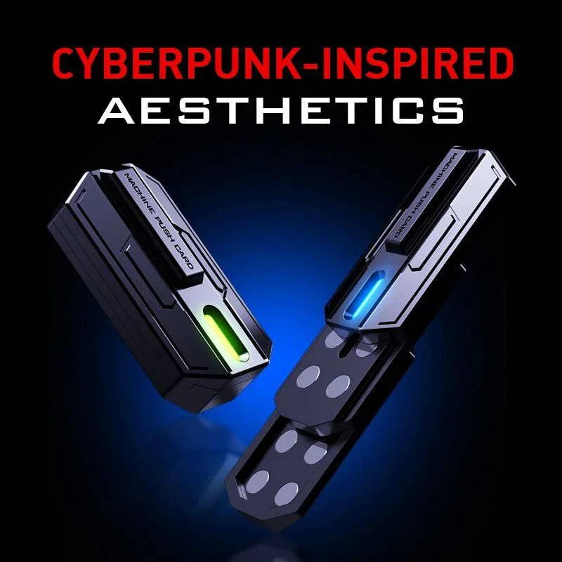 Fingertip Fidget Toys Luminous Slider Magnetic Haptic EDC Clicker Metal Hand Spinner ADHD Tool Anxiety Stress Relief Adult Gift