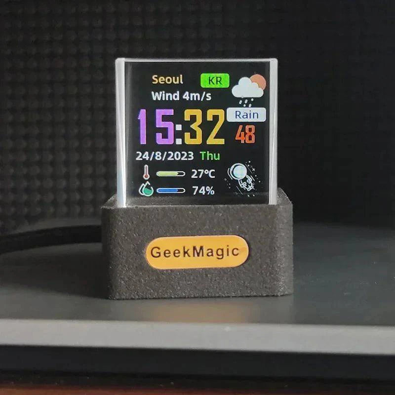 GeekMagic HelloCubic - lite – Futuristic Desktop EDC Prism
