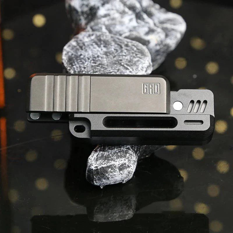 Stainless Steel Mechanical Magnetic Fidget Spinner - EDC Anti - Stress Finger Toy for Adults |Metal Desk Slider Fidget Toy